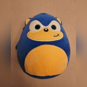 VGUC Squishmallows Sonic the Hedgehog plush toy Jazwares SEGA